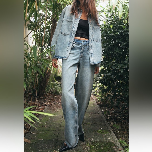 ✨SALE✨ ZARA Z1975 OVERSIZED DENIM OVERSHIRT
✨SALE✨ - Picture 3 of 8